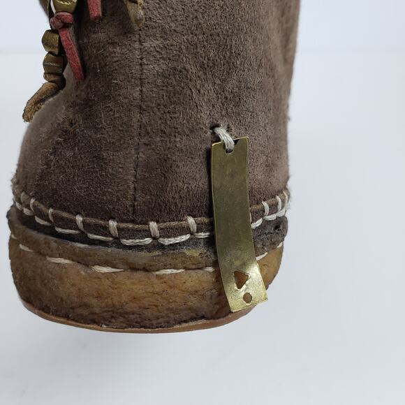 Laidback London Nyali Womens Sz EU 41 US 10 Brown Warm Winter Ankle Booties Boot - Picture 10 of 13